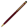 Шариковая ручка Touch Tip Gold из алюминия, бордовый