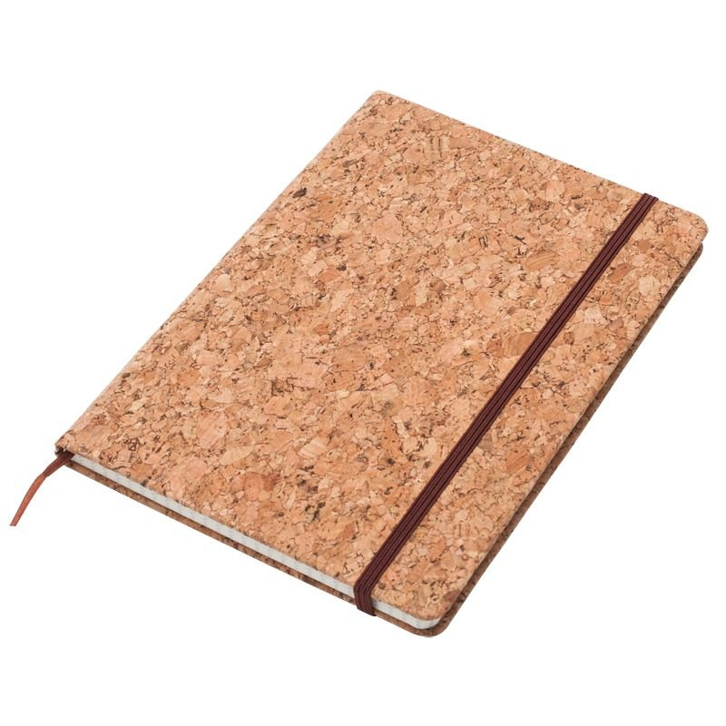 Блокнот Robledo 145x210/80p в клетку, коричневый, изображение товара (1)