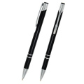 Шариковая ручка COSMO SLIM из металла, черный