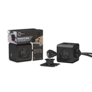 PowerCube Extended DUO USB – black – 1.5m – сетевой фильтр с USB-портами, изображение товара (2)