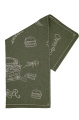 Кухонное полотенце Lasa Home Burger, зелёный