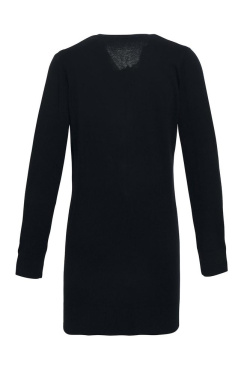 ЖЕНСКИЙ ДЛИННЫЙ ТРИКОТАЖНЫЙ КАРДИГАН, black, 3XL, изображение товара, чёрный (2)
