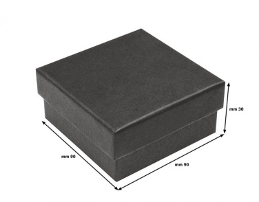 Scatola nera Fondo Coperchio 9×9×3 см, изображение товара (4)