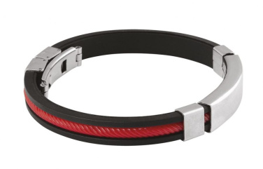 Черно-красный браслет, изображение товара (3)