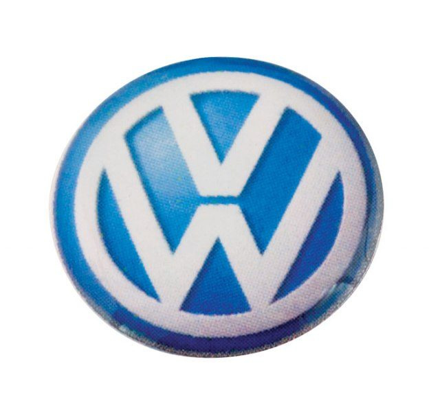 Наклейка VW, диаметр 14 мм., изображение товара