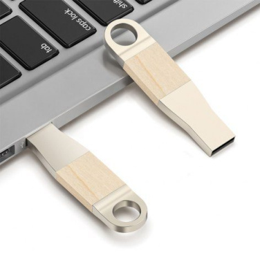USB металл - дерево, изображение товара (3)