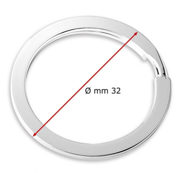 Anello piatto d=32 mm cromato, изображение товара (2)