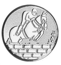 Вставка для медали с изображением верховой езды, 25 мм