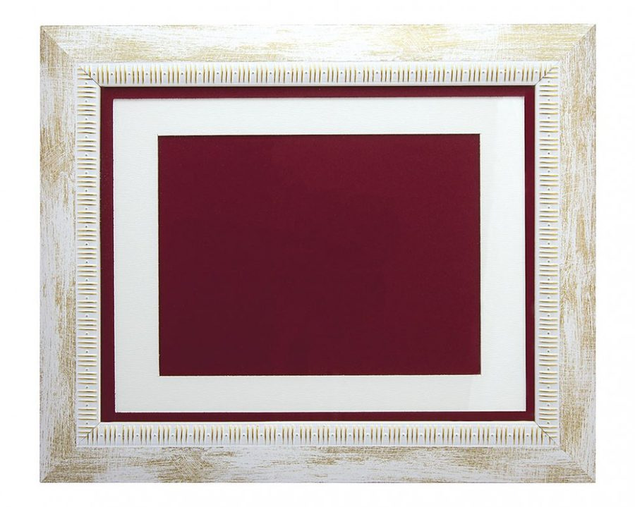 Карниз белый/оро на таргу 15 × 20см, изображение товара (1)