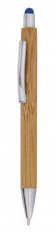 Бамбуковая ручка с синим покрытием, изображение товара (1)