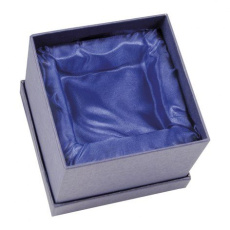 Синяя коробка, атласная, 90 × 90 × 70 мм