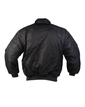 Американская летная куртка Cwu Basic Black – Mil-Tec (2)