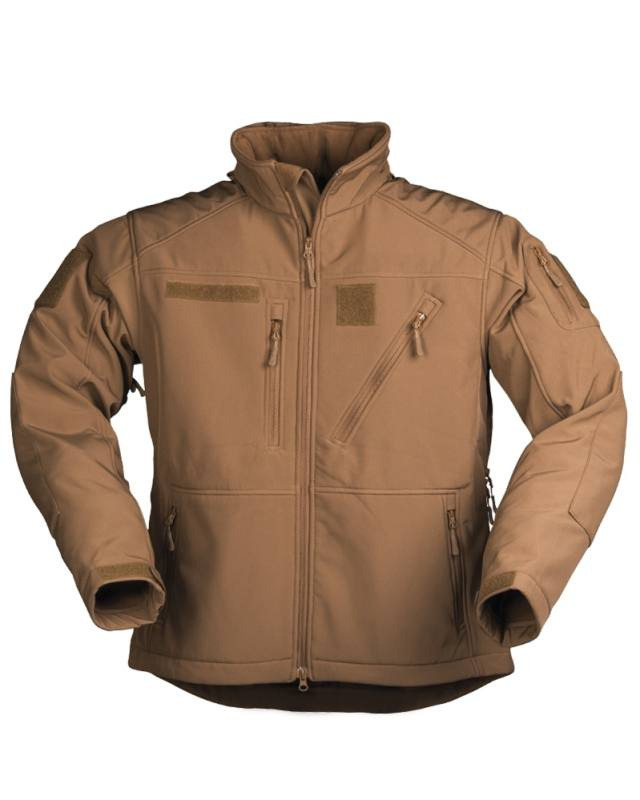 Куртка софтшелл Scu 14, Dark Coyote – Mil-Tec (1)