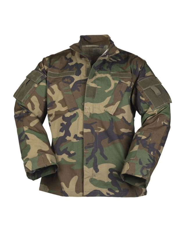 Американская полевая куртка Acu Ripstop Woodland – Mil-Tec (1)
