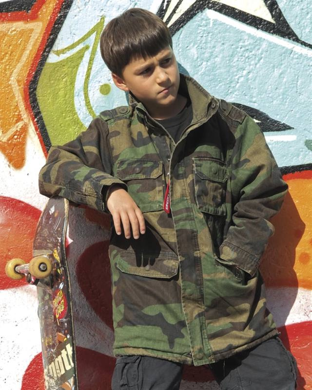 Полевая куртка Ranger Kids Woodland – Mil-Tec