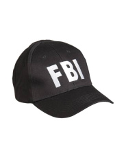Черная бейсболка. ′fbi′
