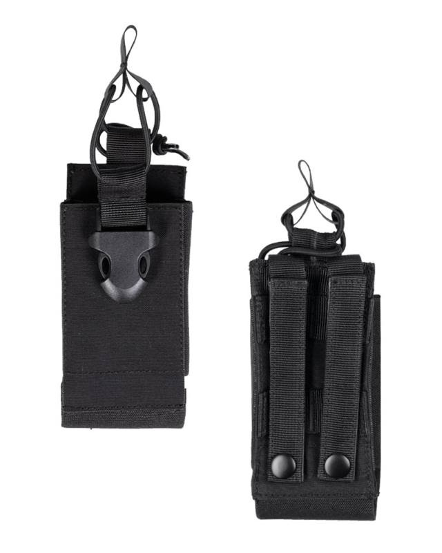 Подсумок для радиостанции Molle, черный – Mil-Tec (1)