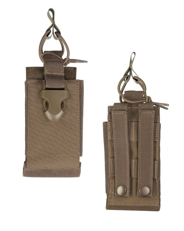Подсумок для радиостанции Molle, Dark Coyote – Mil-Tec (1)