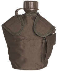 Подсумок для фляги Molle, американский стиль, оливково-зеленый.