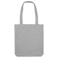 Хлопковая сумка Stanley/Stella Tote Bag из переработанного материала, 300 г/м², серый меланж