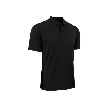 Поло унисекс Vantage Marco Polo, 145 г/м² – чёрный, XS (3)