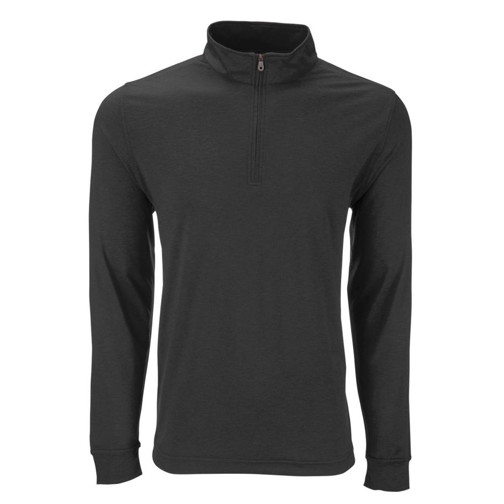 Спортивная кофта Vantage Zen с короткой молнией, 160 г/м² – тёмно-серый меланж, S (1)