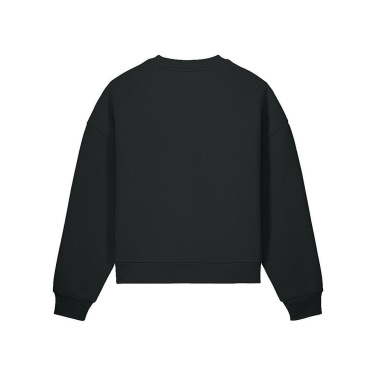 Stanley/Stella Former свитшот с круглым вырезом унисекс – чёрный, XXS (2)