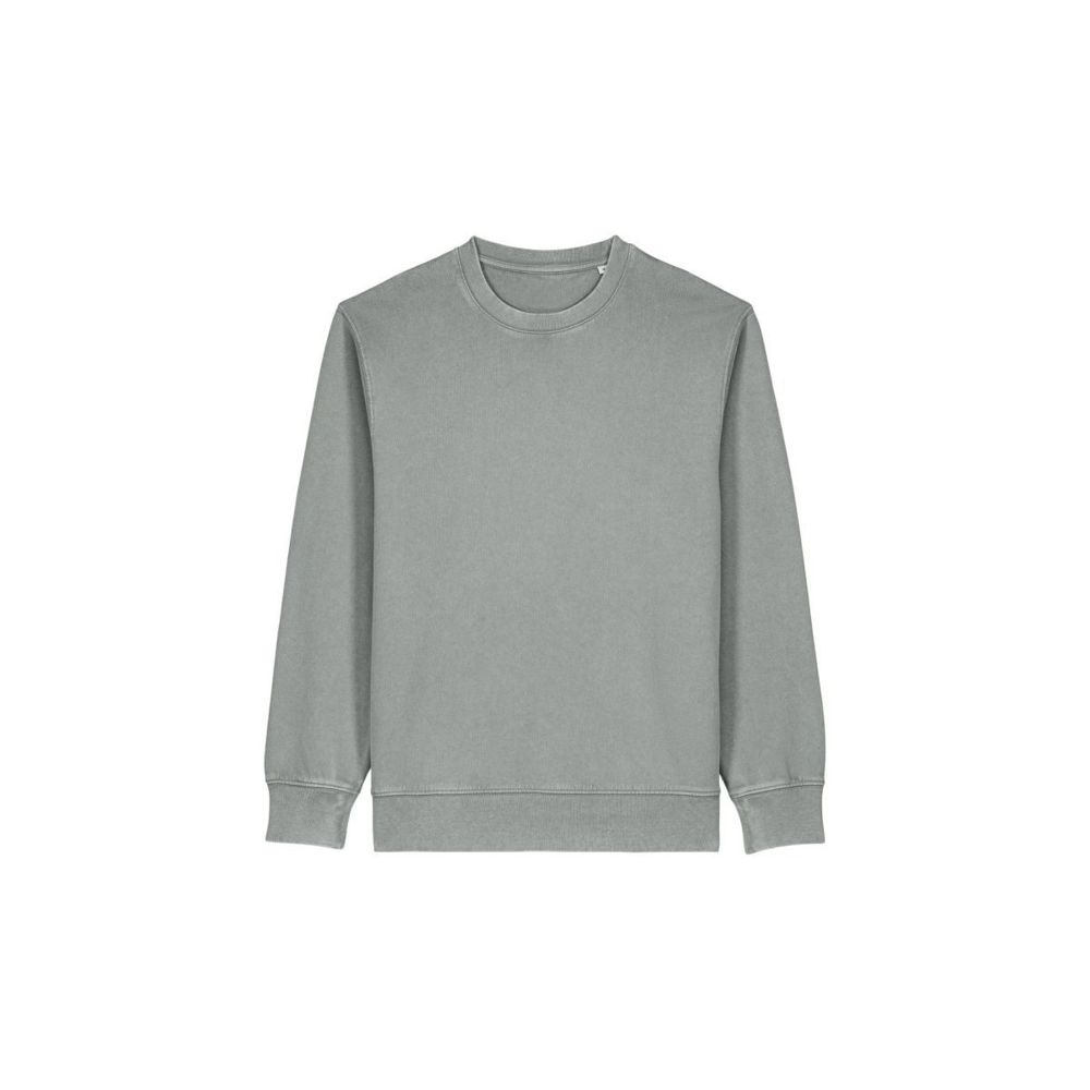 Stanley/Stella Matcher Vintage свитшот с круглым вырезом унисекс, 300 г/м² – серый (Misty Grey), XXS (1)