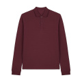 Stanley/Stella Prepster 2.0 Long Sleeve поло с длинными рукавами унисекс, 240 г/м², бордовый