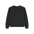 Stanley/Stella Stella Clara свитшот с круглым вырезом для женщин, 300 г/м², чёрный
