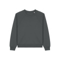 Stanley/Stella Stella Clara свитшот с круглым вырезом для женщин, 300 г/м², антрацитовый