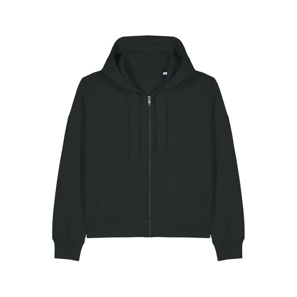 Stanley/Stella Stella Ida толстовка на молнии с капюшоном для женщин, 300 г/м² – чёрный, XS (1)