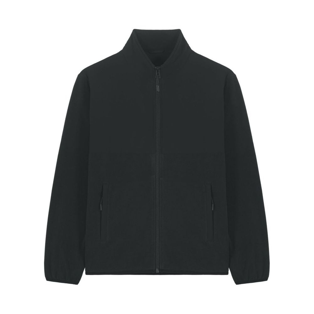 Stanley/Stella Trekker флисовая куртка унисекс, 300 г/м² – чёрный, XXS (1)