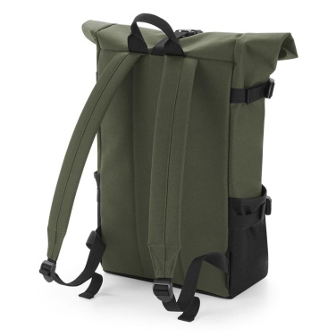 BagBase BG858 рюкзак - оливковый (Olive Green) / чёрный (2)