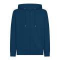 Black Spider BS343 толстовка на молнии с капюшоном унисекс, 280 г/м², тёмно-синий (Ink Blue)
