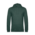 B&C WU03W толстовка с капюшоном, тёмно-зелёный меланж (Heather Dark Green)