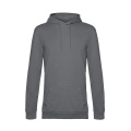 B&C WU03W толстовка с капюшоном, серый (Elephant Grey)