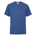 Fruit of the Loom 61-033-0 футболка для детей, ярко-синий меланж (Retro Heather Royal)