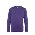 B&C WU01K свитшот с круглым вырезом, фиолетовый (Radiant Purple)