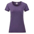 Fruit of the Loom 61-372-0 футболка для женщин, фиолетовый меланж (Heather Purple)