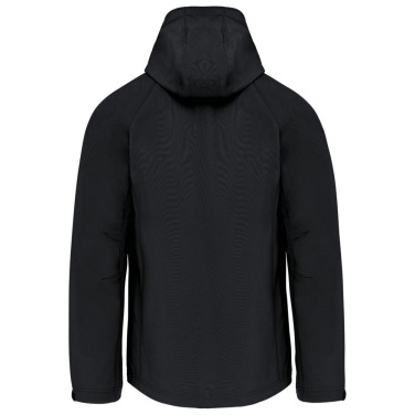 Kariban K413 куртка софтшелл для мужчин - чёрный, S (2)