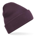 Beechfield B45 вязаная шапка, фиолетовый (Plum)