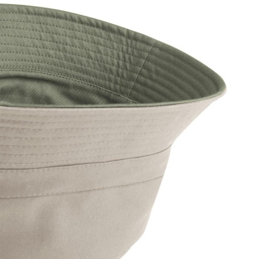 Beechfield B686 панама - оливковый (Olive Green) / бежевый (Stone), S/M (3)