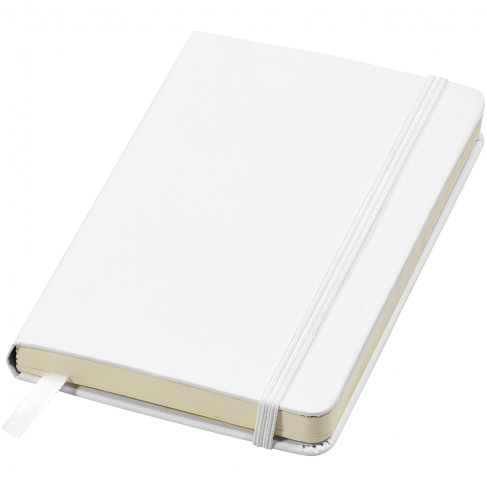 : Classic anteckningsbok i fickformat, vit