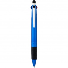 Burnie kulspetspenna i stylusmodell med flera färger, blå