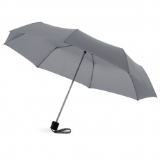 21,5" Ida 3-sektions paraply, grå