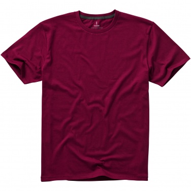 : Nanaimo kortärmad t-shirt, mörkröd