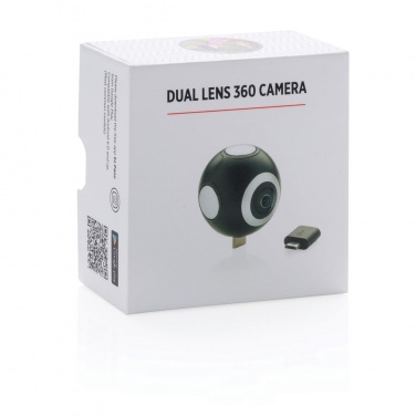 : 360 kamera med dubbellins