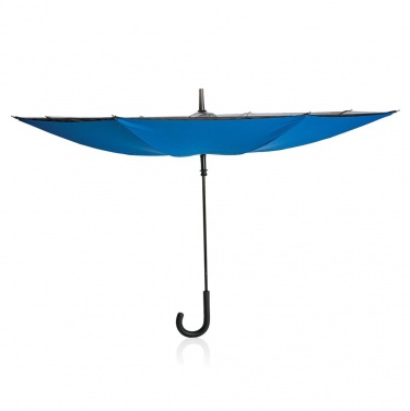 : 23” manuellt vändbart paraply Xindao, blå - svart