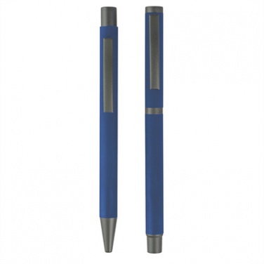 : Komplekt: pastakas ja tindipliiats, sinine